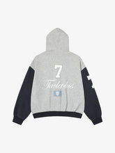 Vintage Jersey Knitted Zippered Cardigan Hooded Sweatshirt